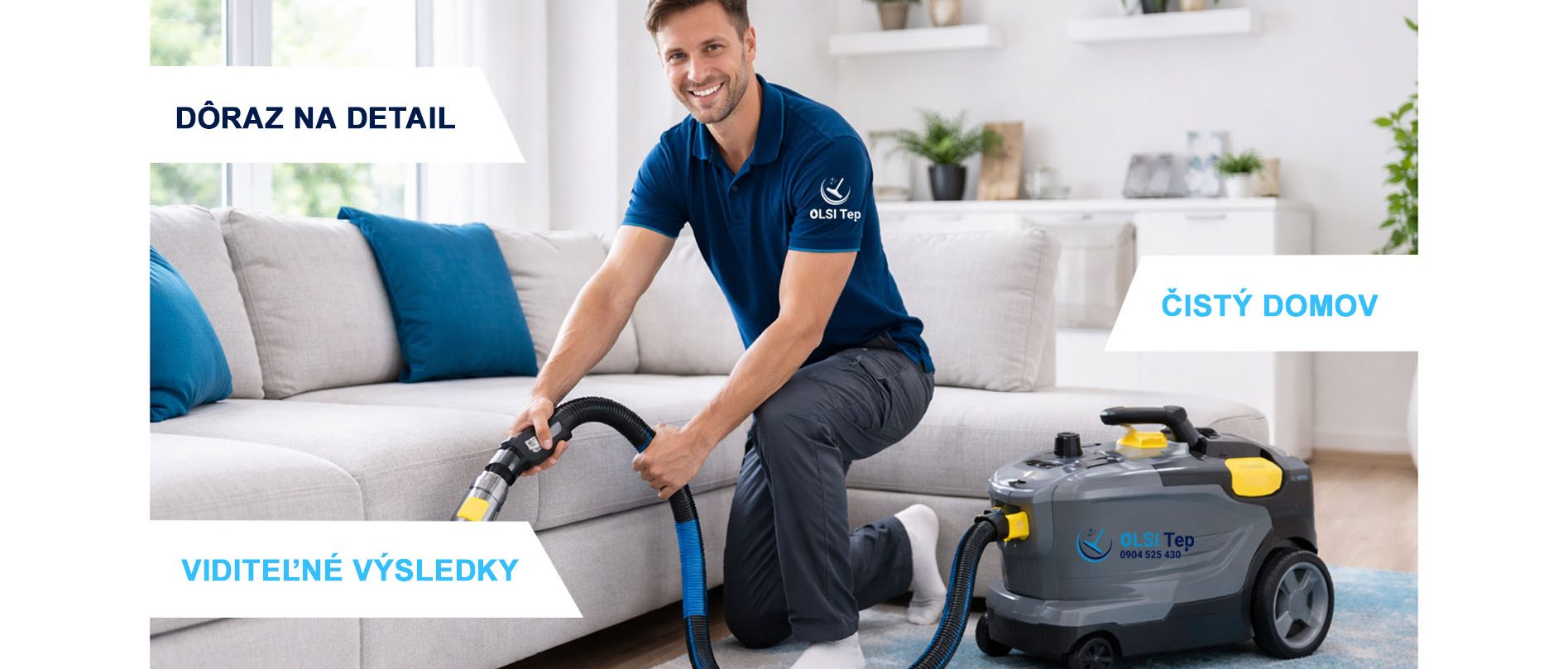 OLSI Tepovanie – profesionálne tepovanie sedačiek, kobercov, kresiel, matracov, stoličiek, ... OLSI tepovanie váš teper