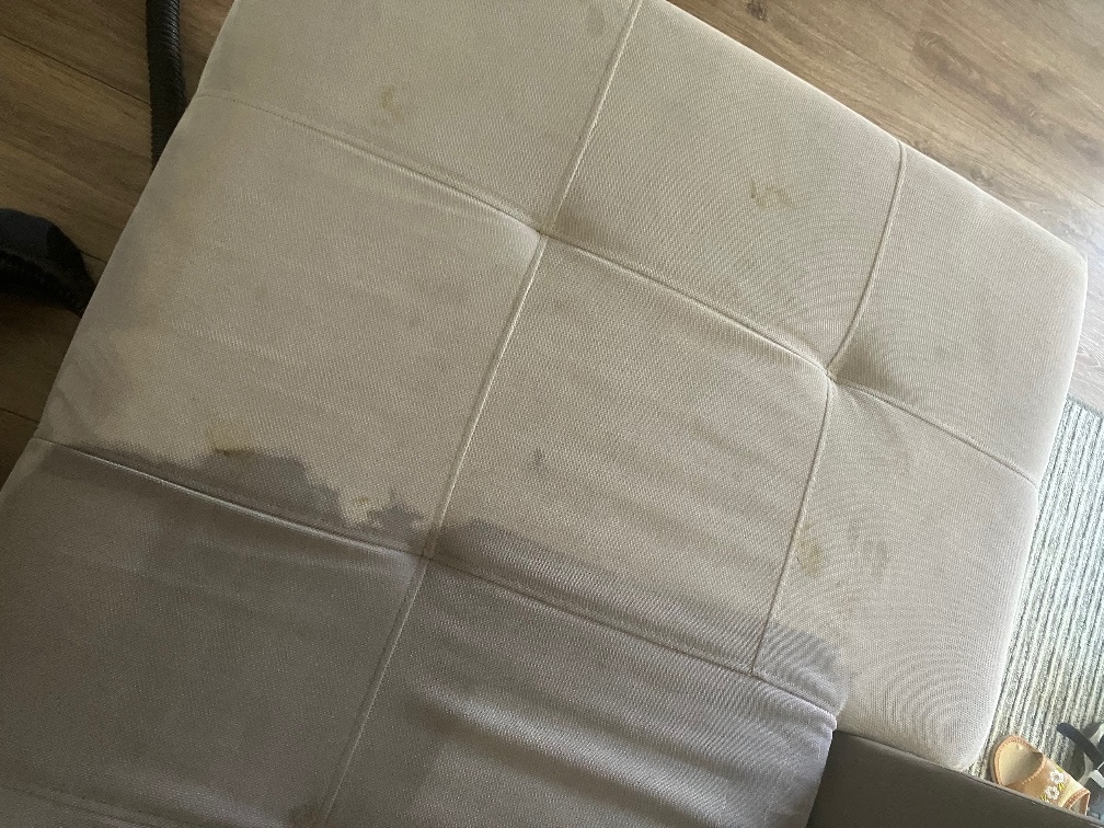 ukážka práce OLSI tepovanie - sedačky