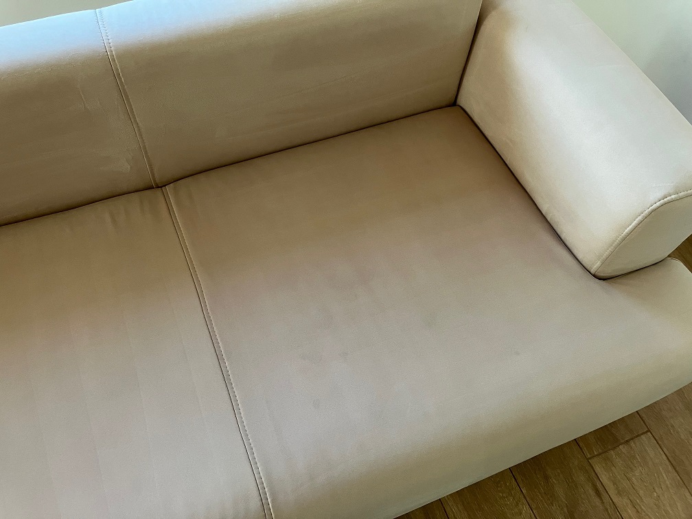 ukážka práce OLSI tepovanie - sedačka